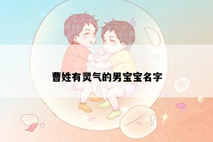 曹姓有灵气的男宝宝名字